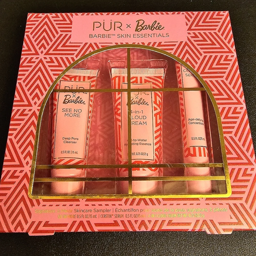 Rare Barbie X PUR Skin Essentials 3-Piece Signature